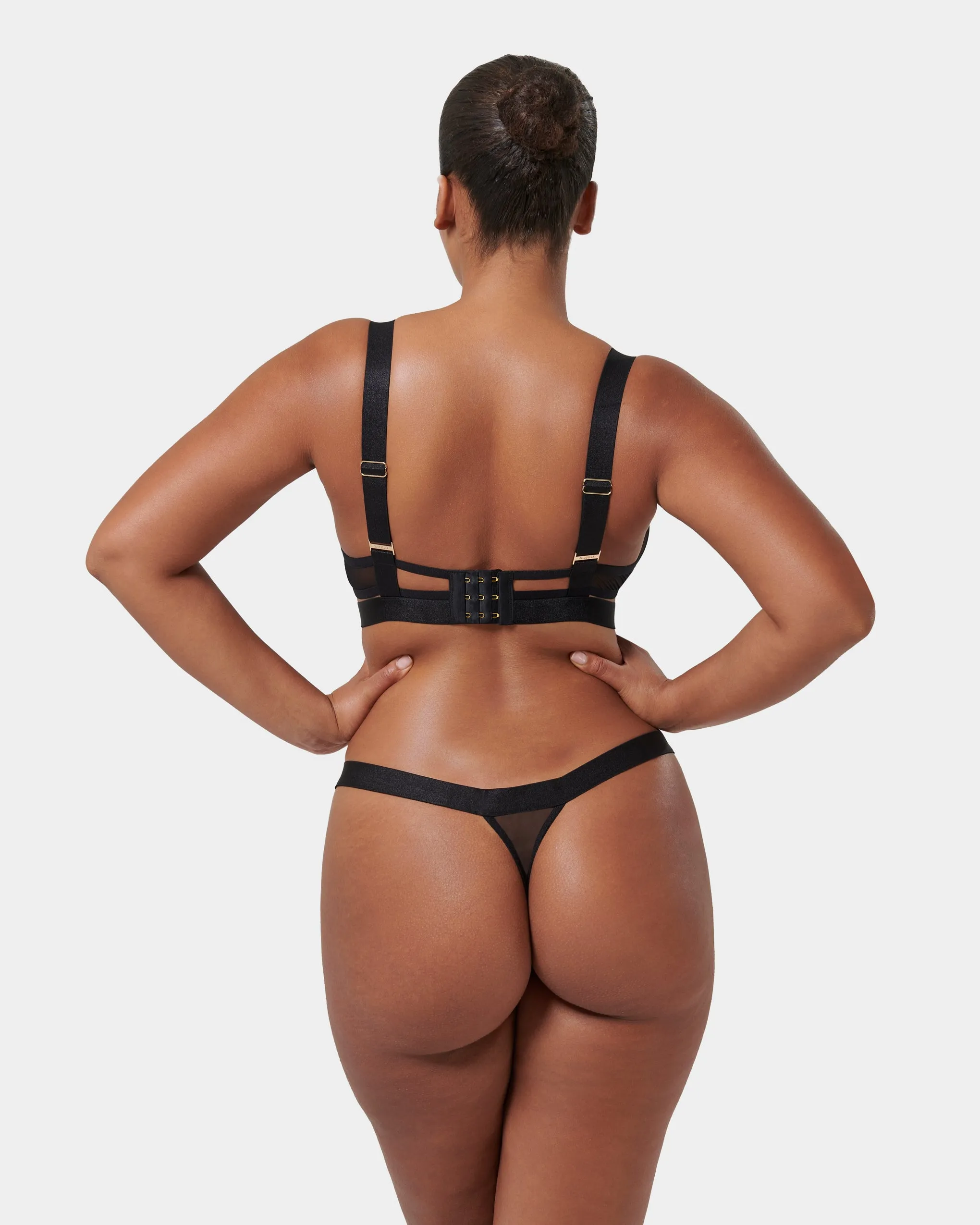 Trinity Thong Black