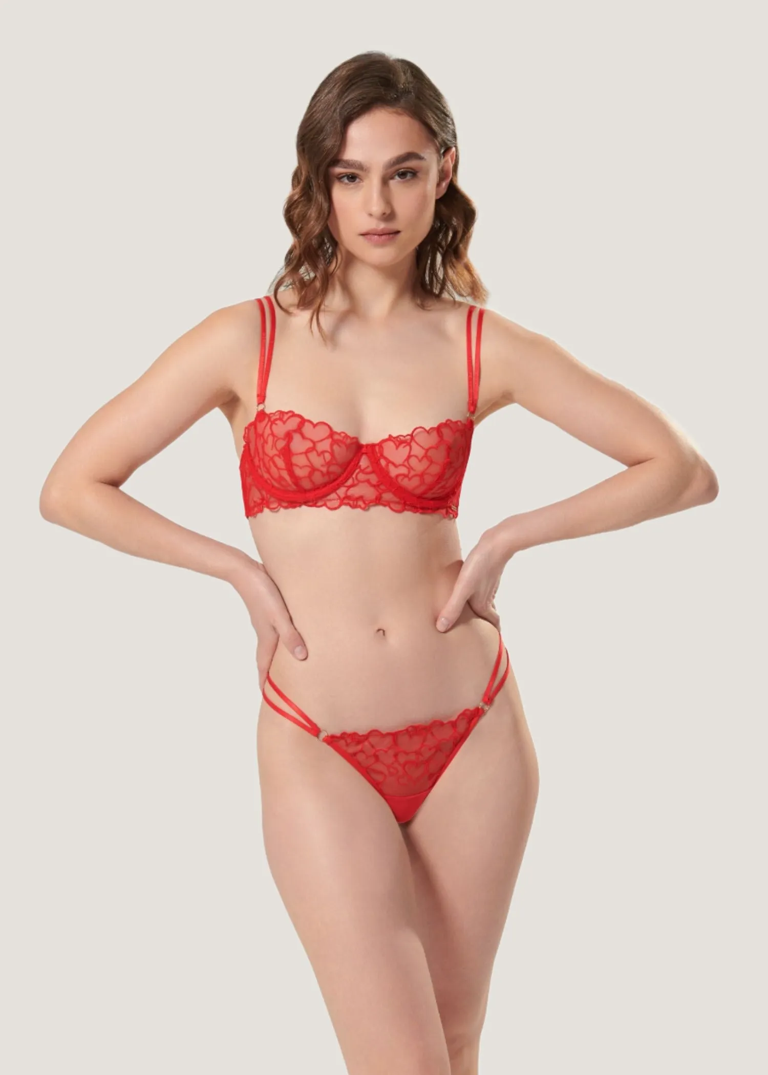 Valentina Wired Bra (Red)