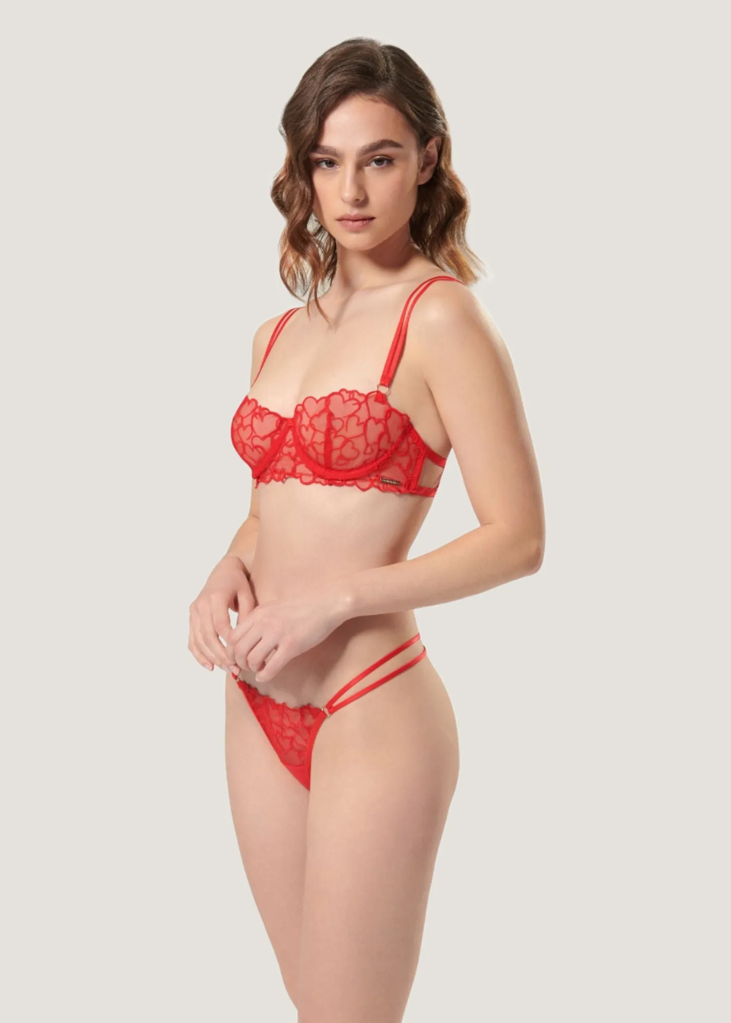 Valentina Wired Bra (Red)