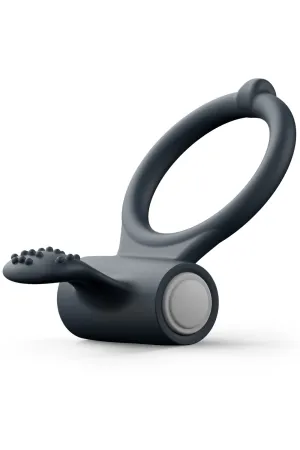 Vibrating Cock Ring With Clitoral Stimulator